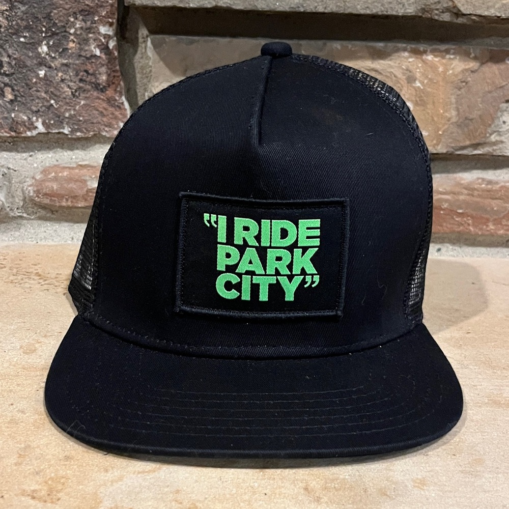 Neff Park City Mesh Back Trucker Hat "I Ride Park City"